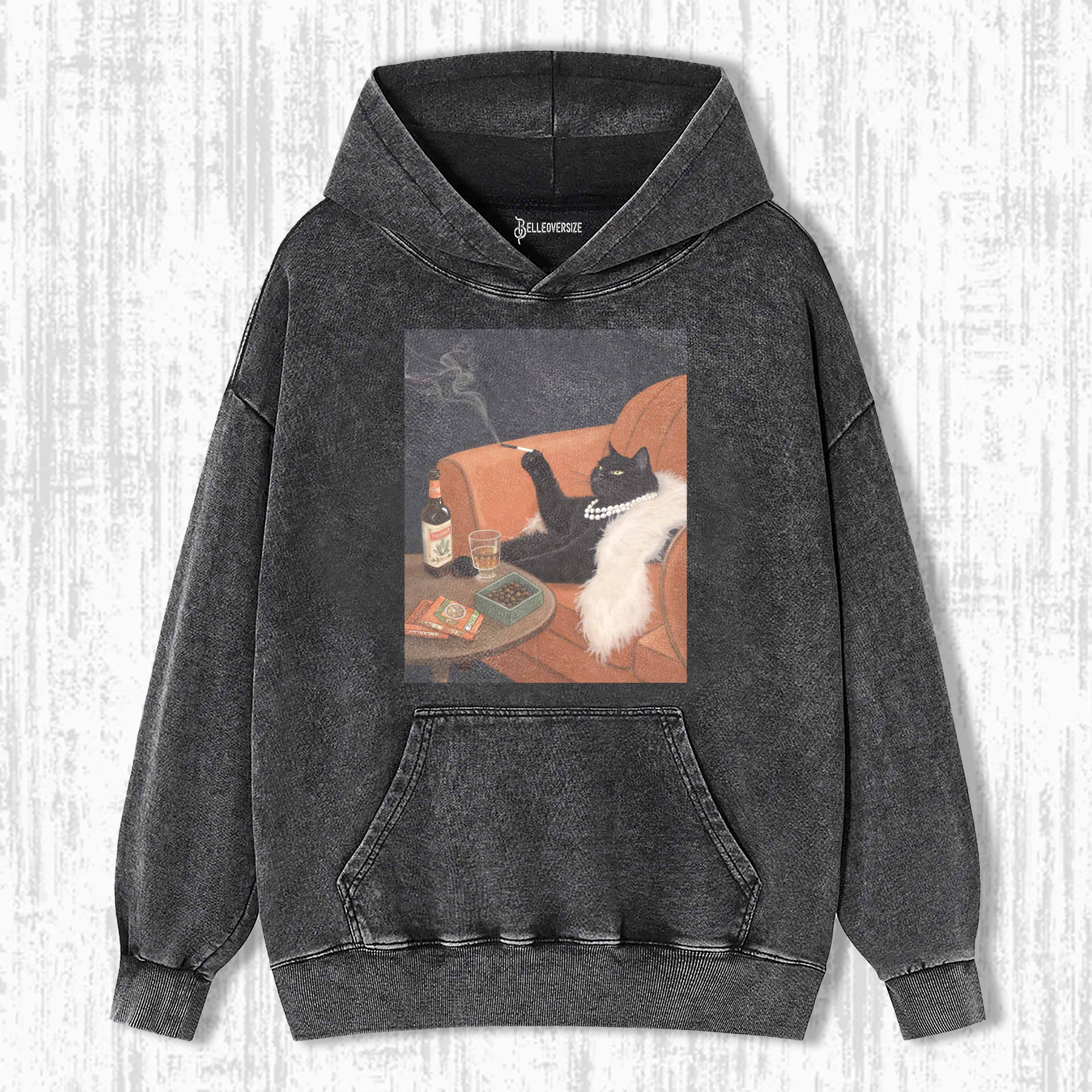 WACKY CAT HOODIE