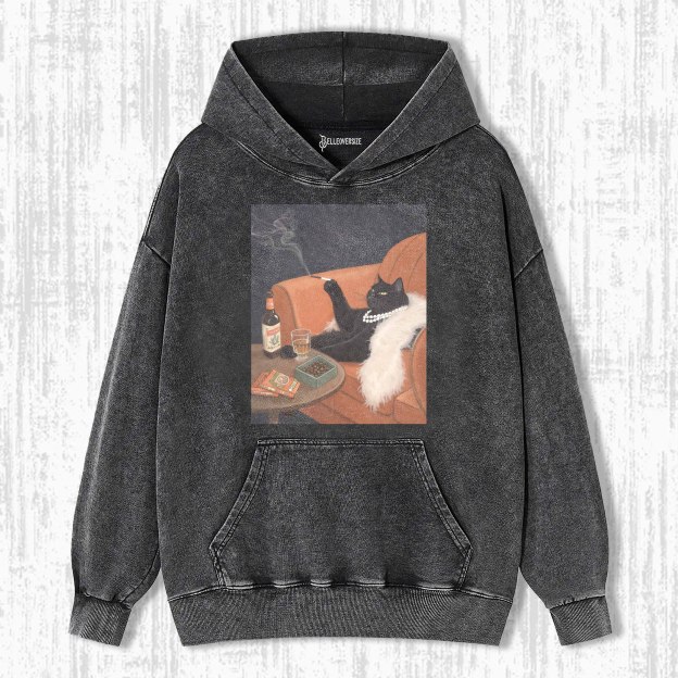 WACKY CAT HOODIE