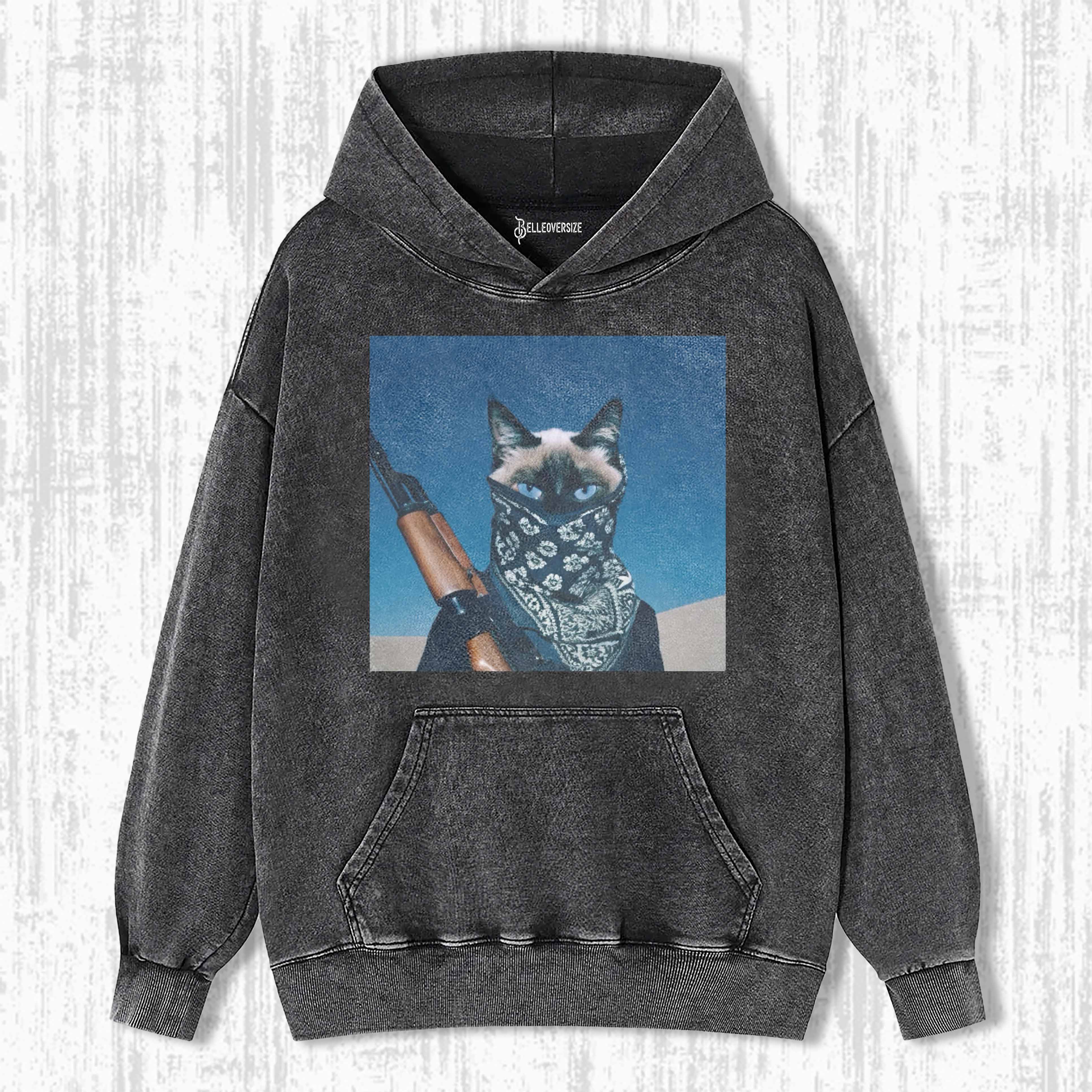 WACKY CAT HOODIE