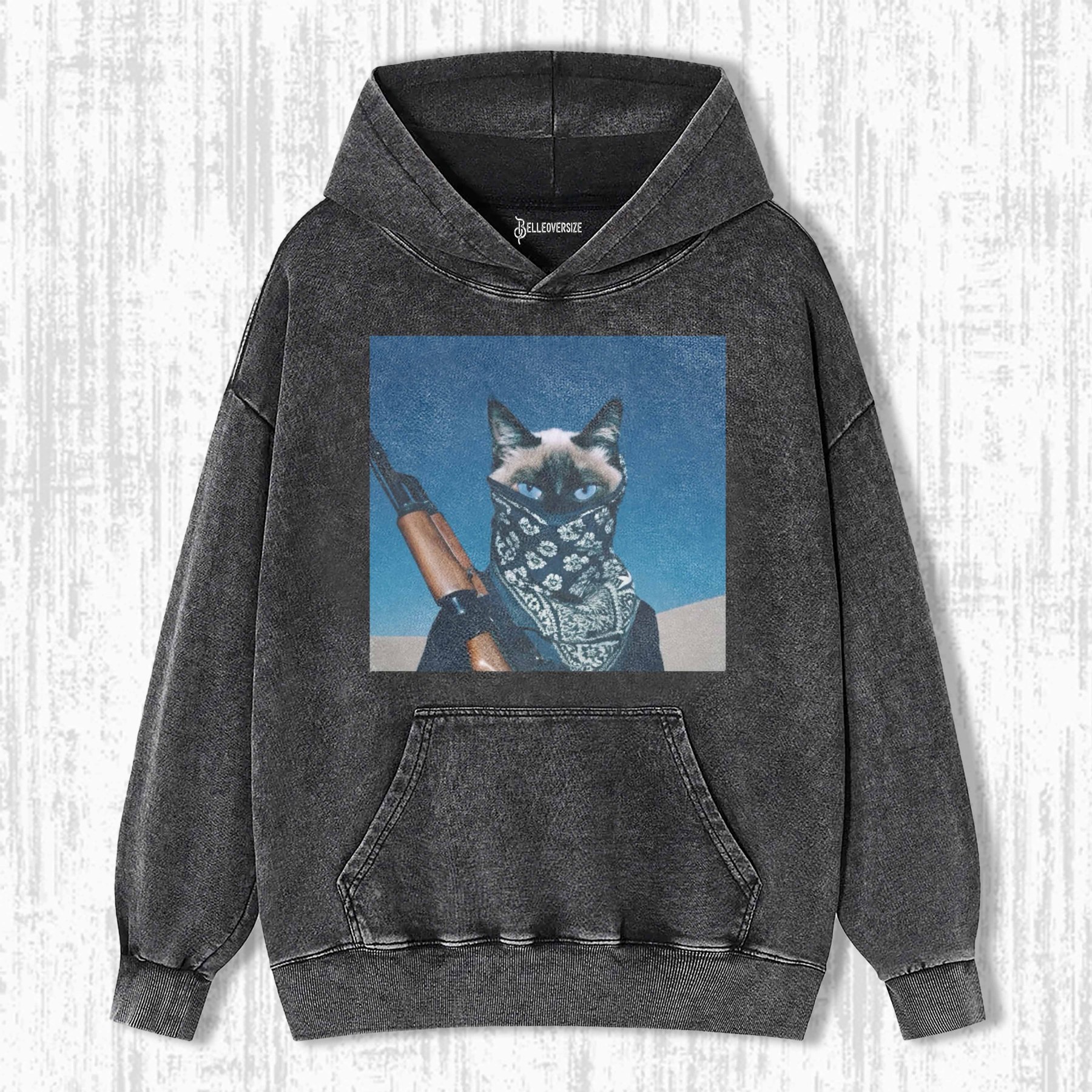 WACKY CAT HOODIE