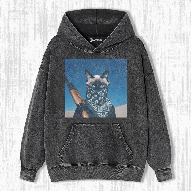 WACKY CAT HOODIE