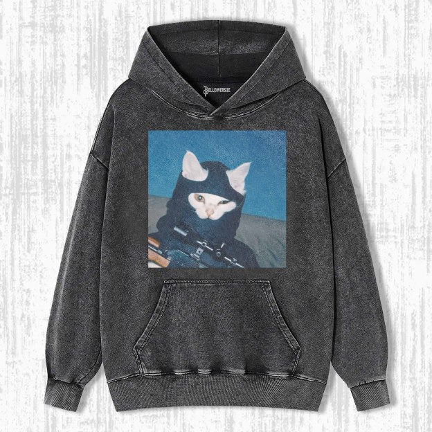 WACKY CAT HOODIE