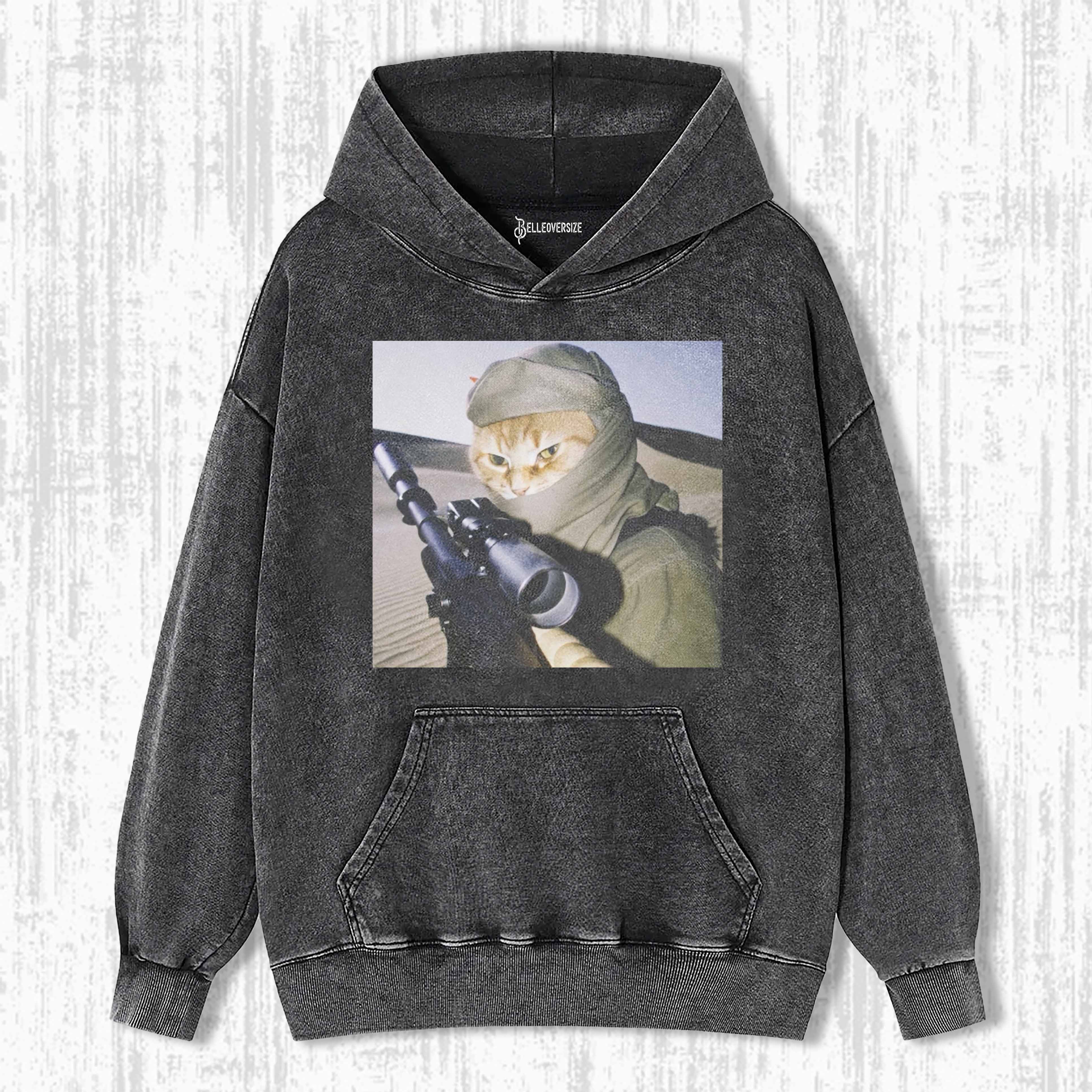 WACKY CAT HOODIE