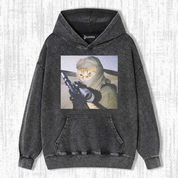 WACKY CAT HOODIE