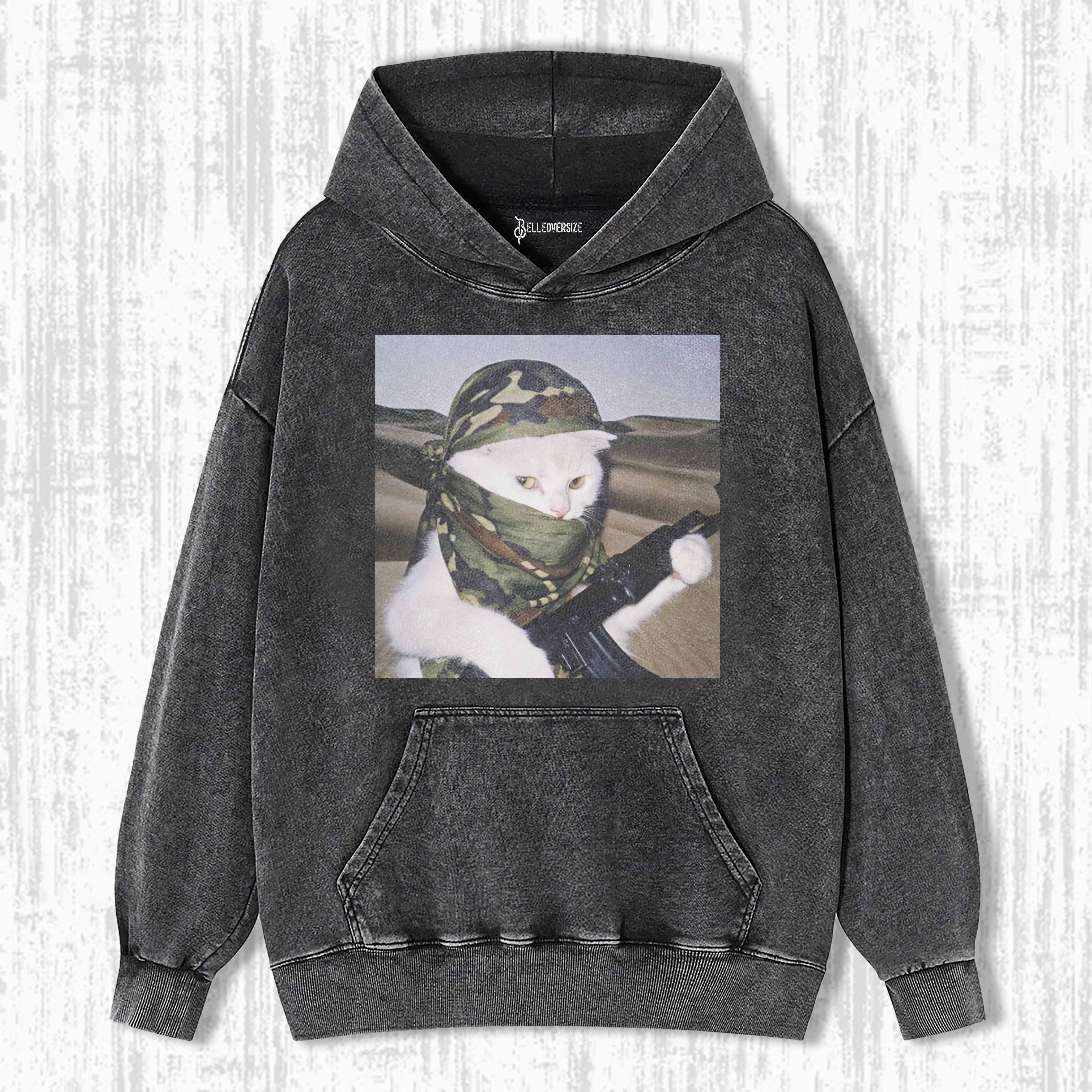 WACKY CAT HOODIE