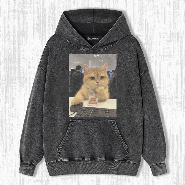 WACKY CAT HOODIE