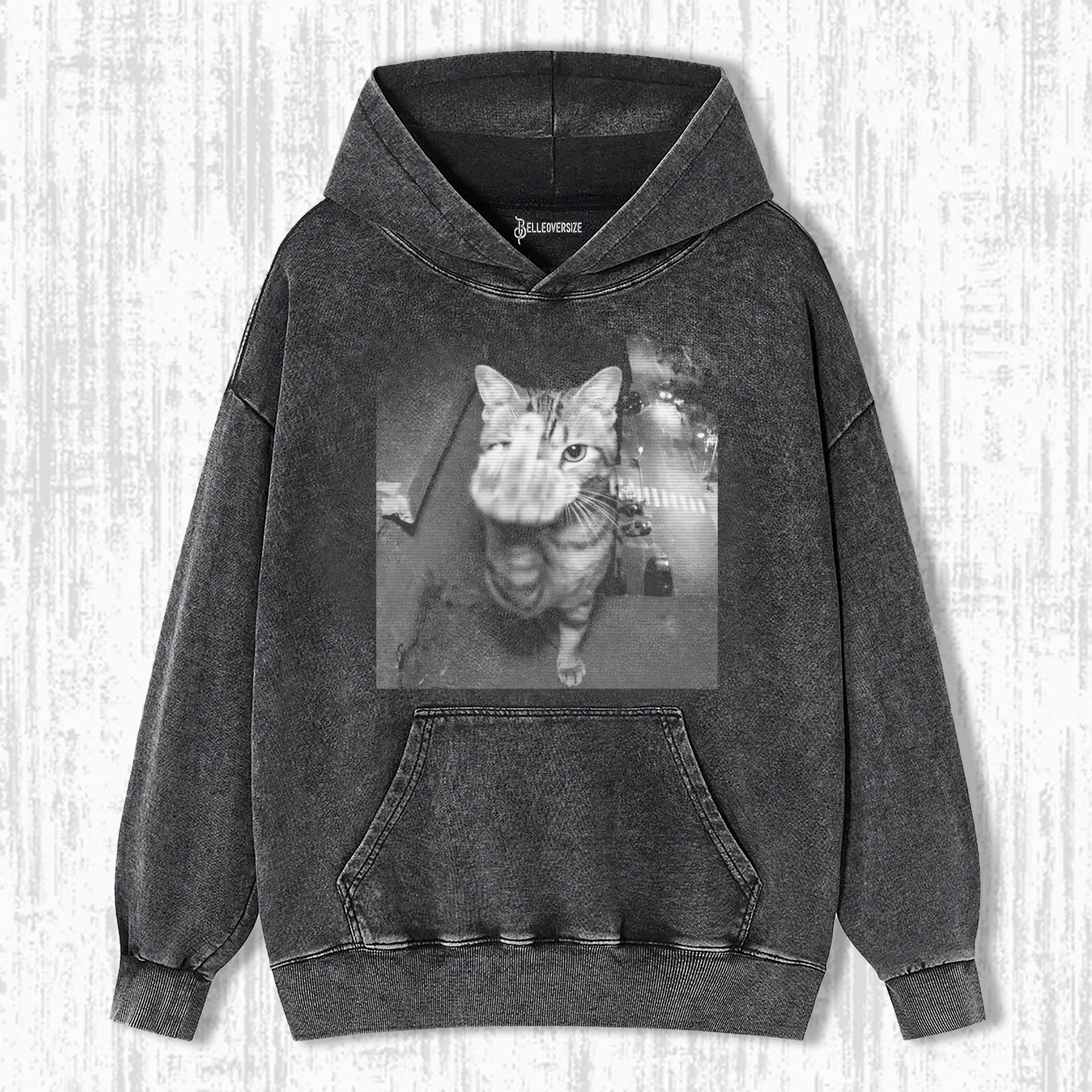 WACKY CAT HOODIE