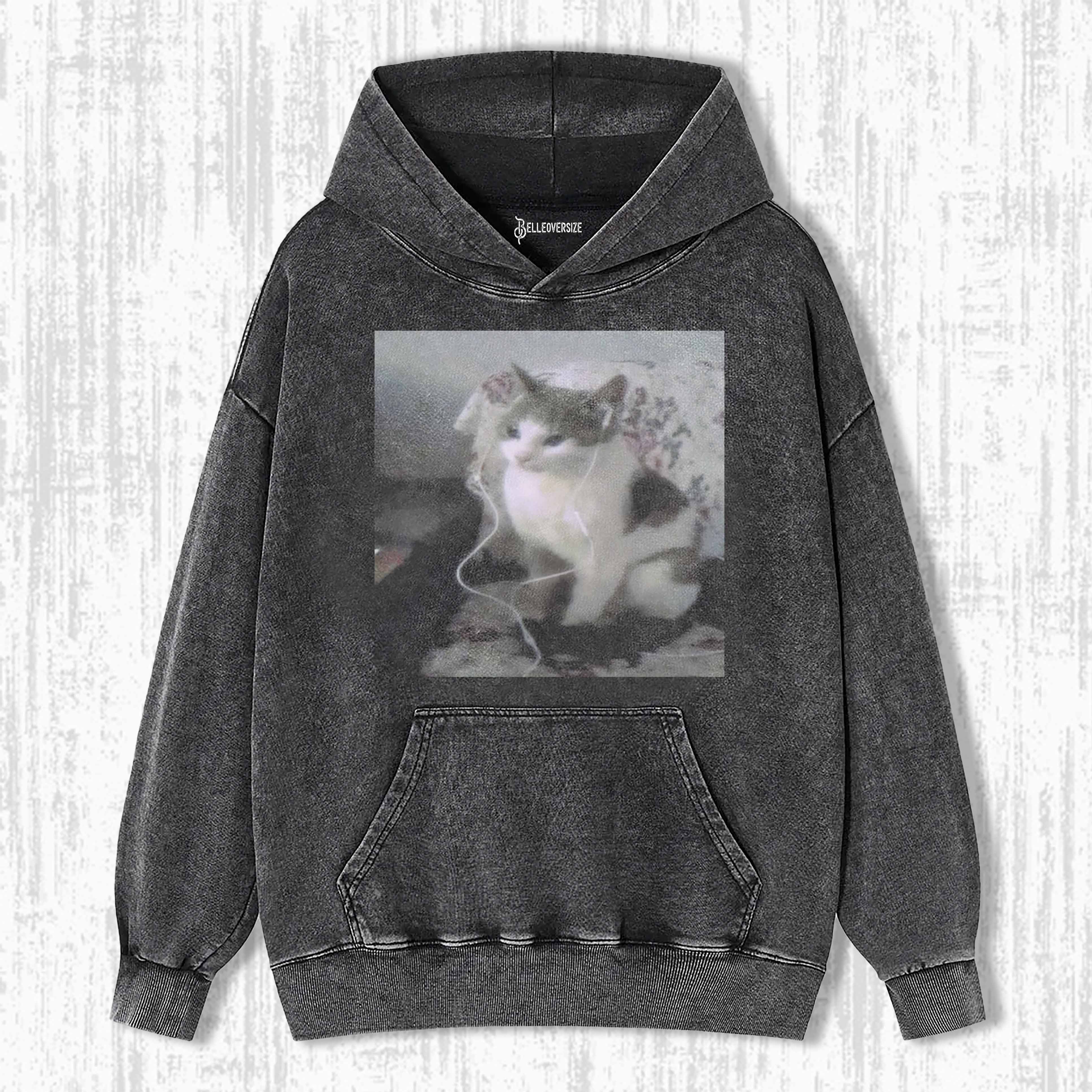 WACKY CAT HOODIE