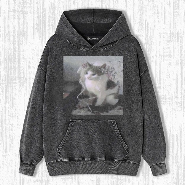 WACKY CAT HOODIE