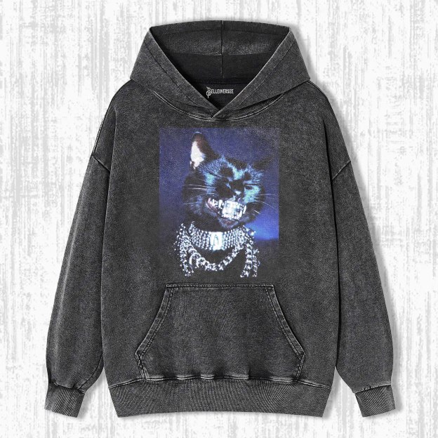 WACKY CAT HOODIE