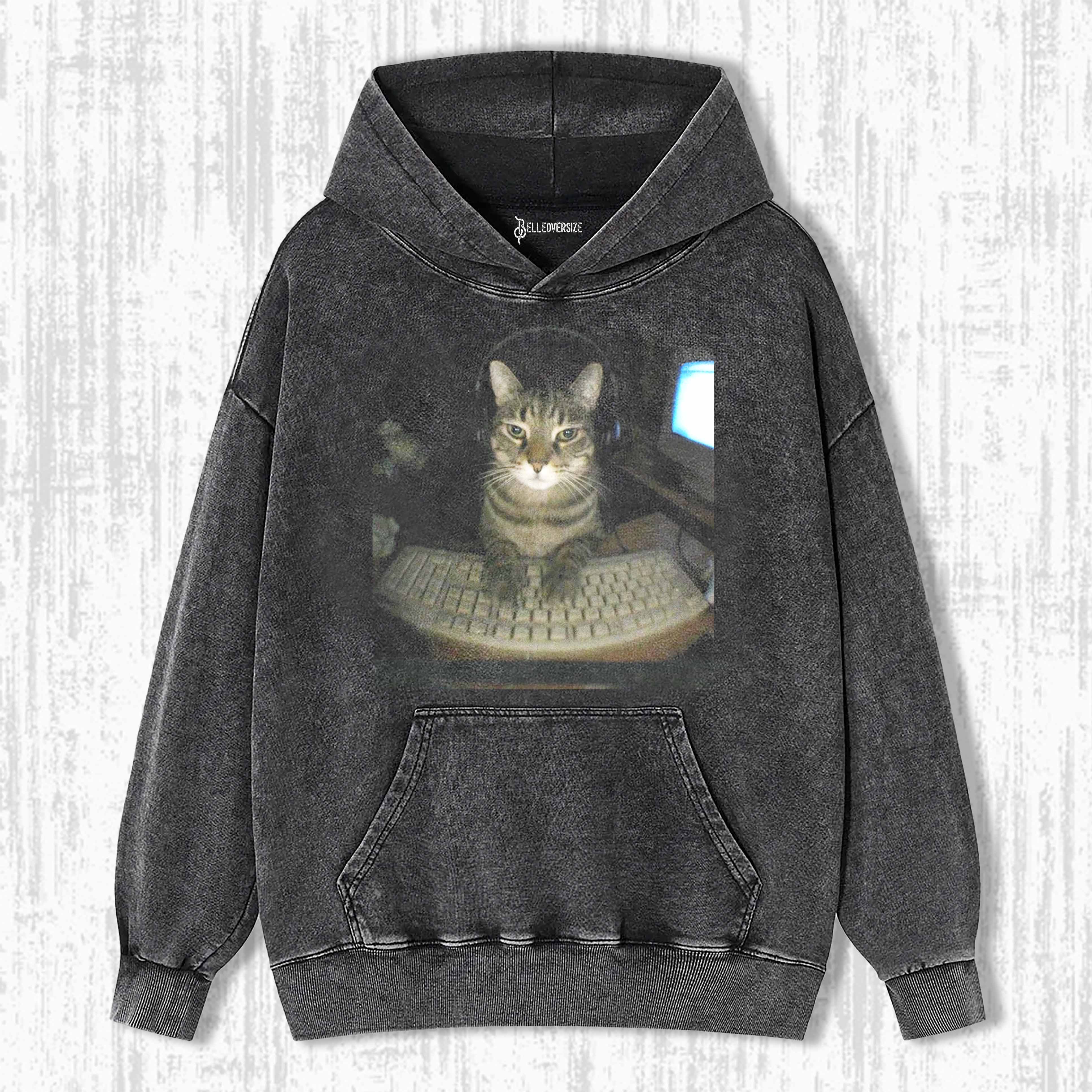 WACKY CAT HOODIE