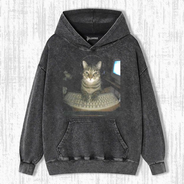 WACKY CAT HOODIE
