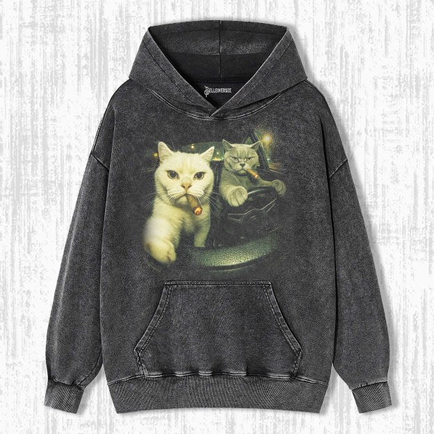 WACKY CAT HOODIE
