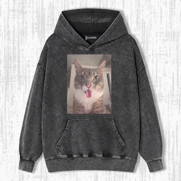 WACKY CAT HOODIE