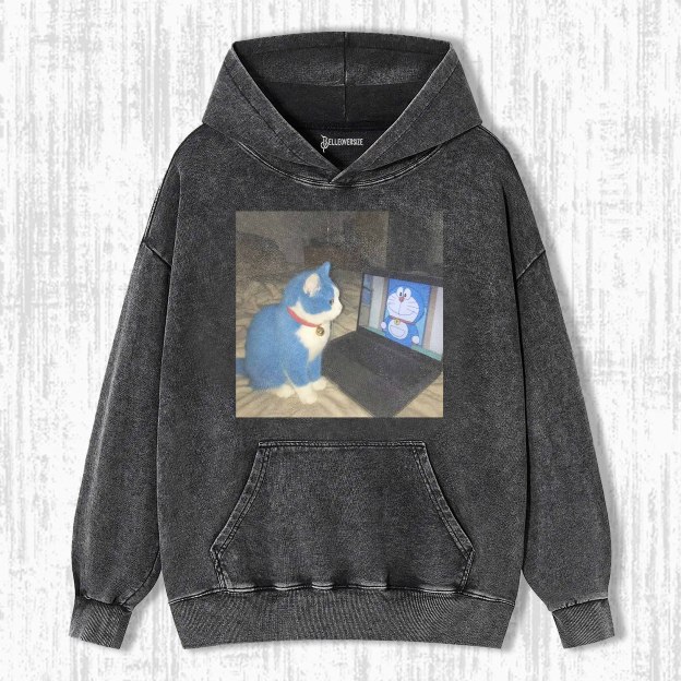 WACKY CAT HOODIE