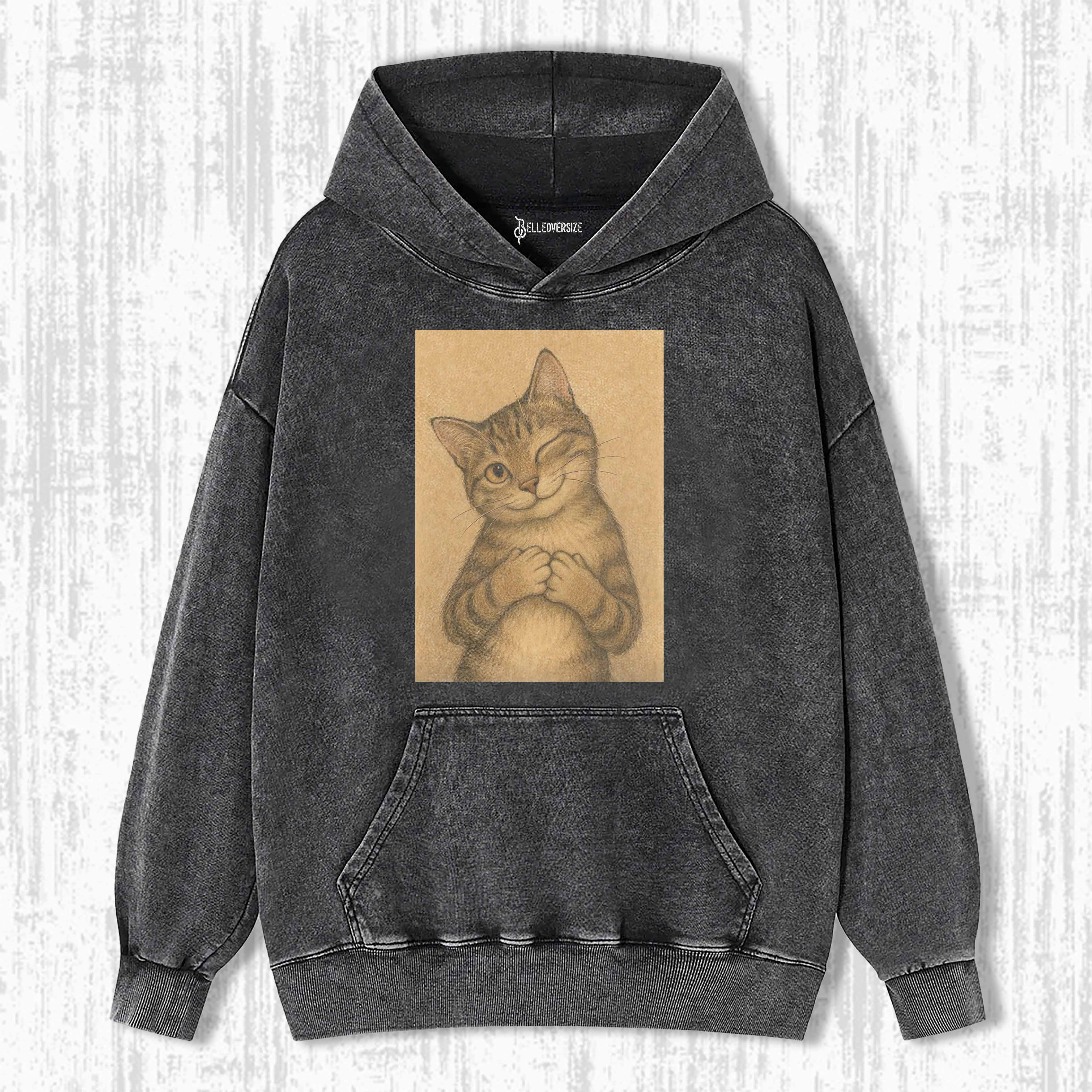 WACKY CAT HOODIE