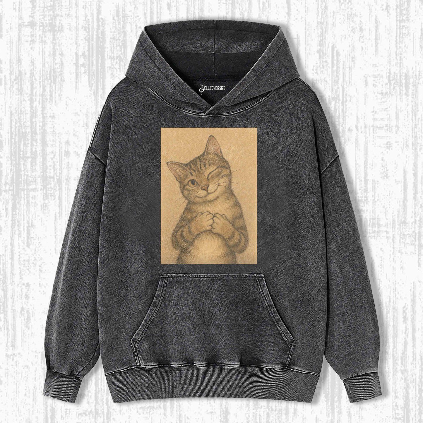 WACKY CAT HOODIE