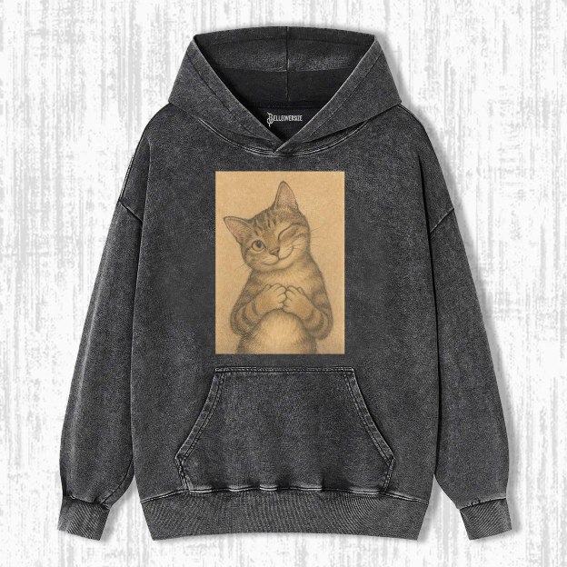 WACKY CAT HOODIE