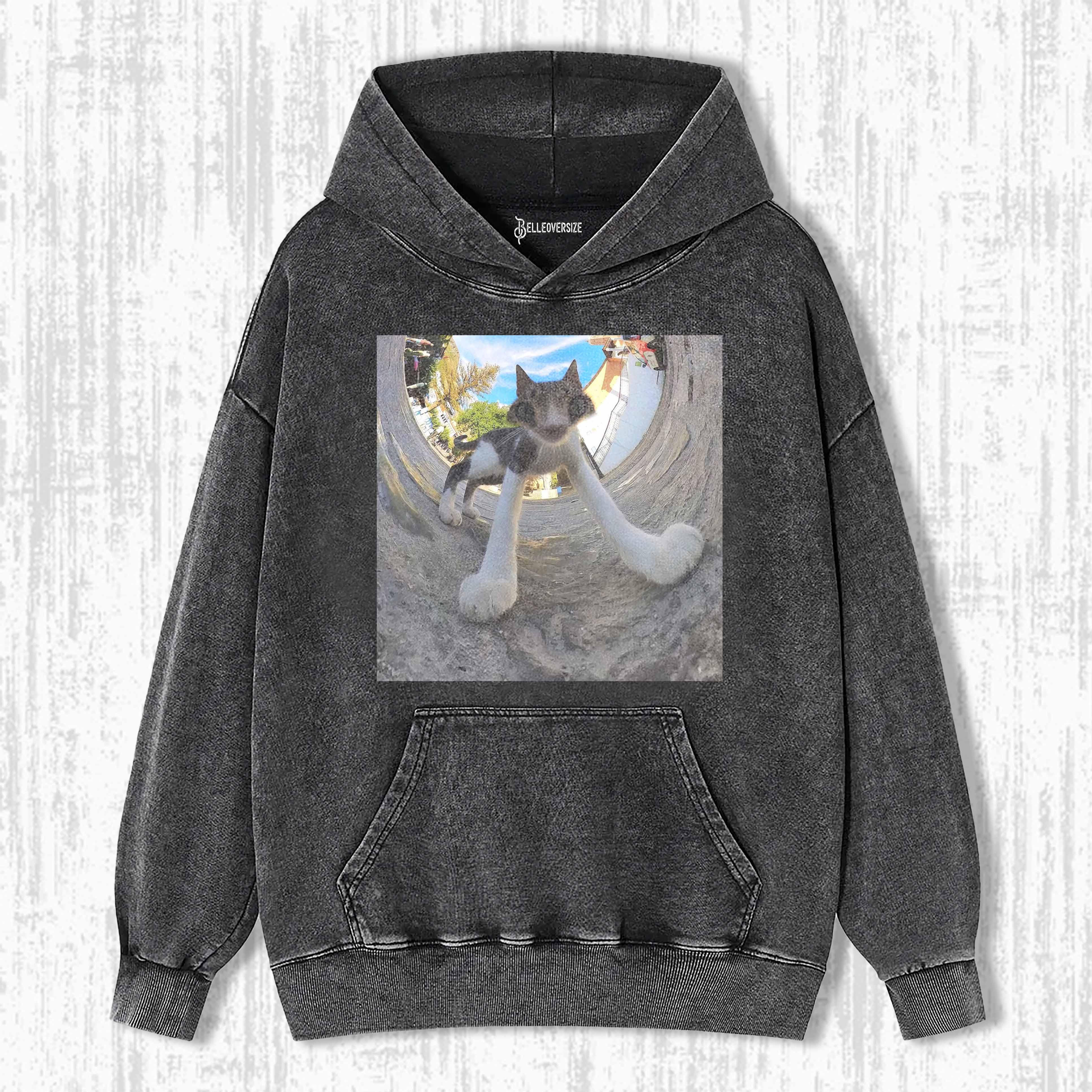 WACKY CAT HOODIE
