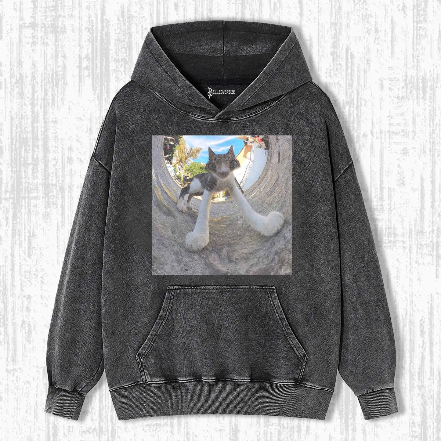 WACKY CAT HOODIE