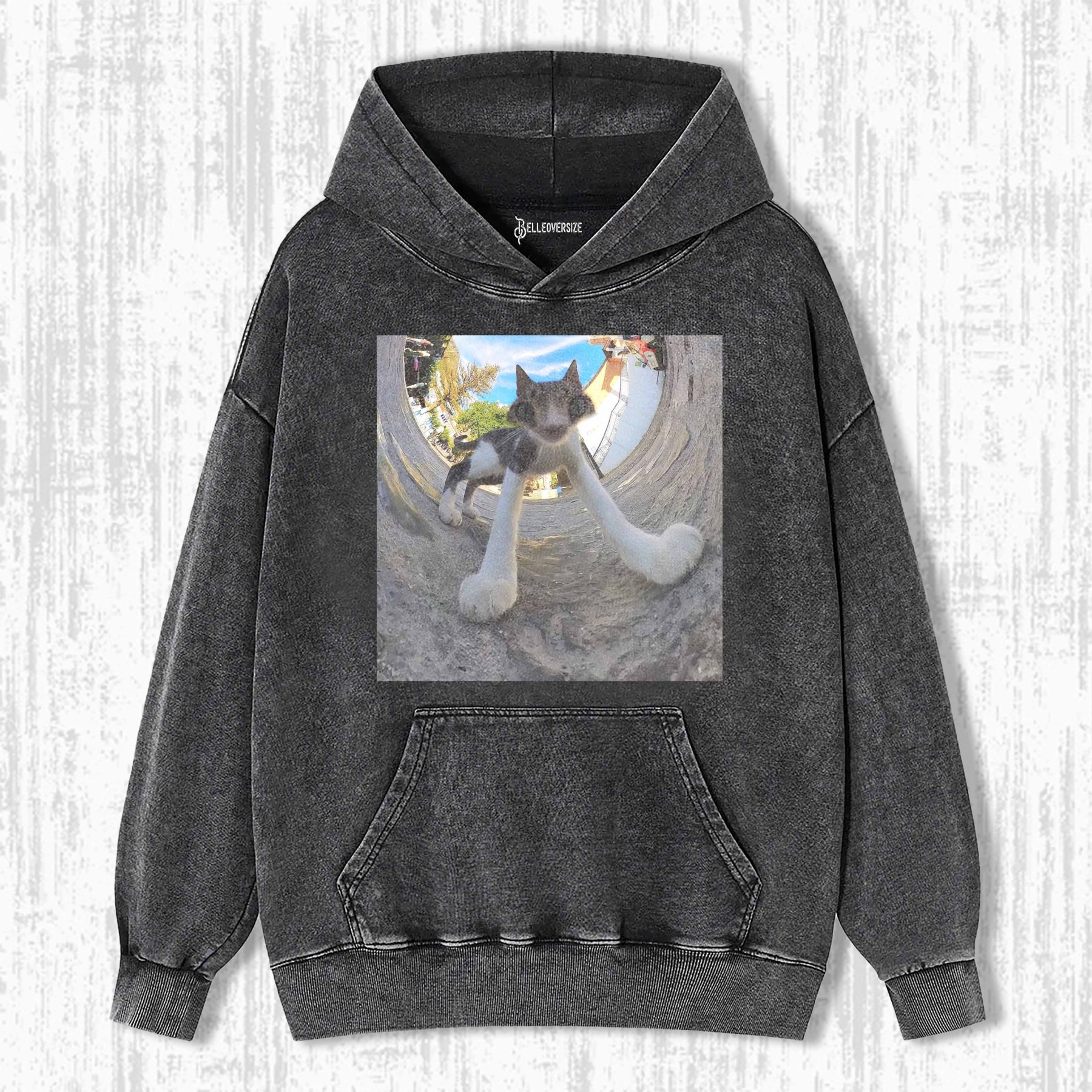 WACKY CAT HOODIE