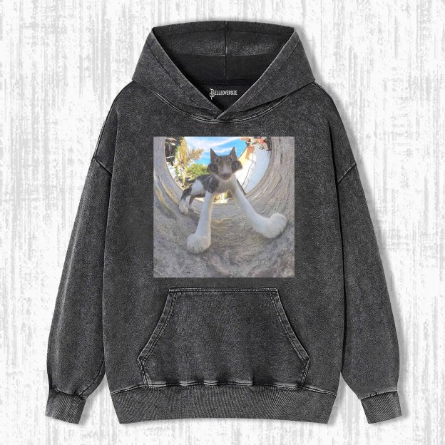 WACKY CAT HOODIE