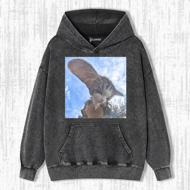 WACKY CAT HOODIE
