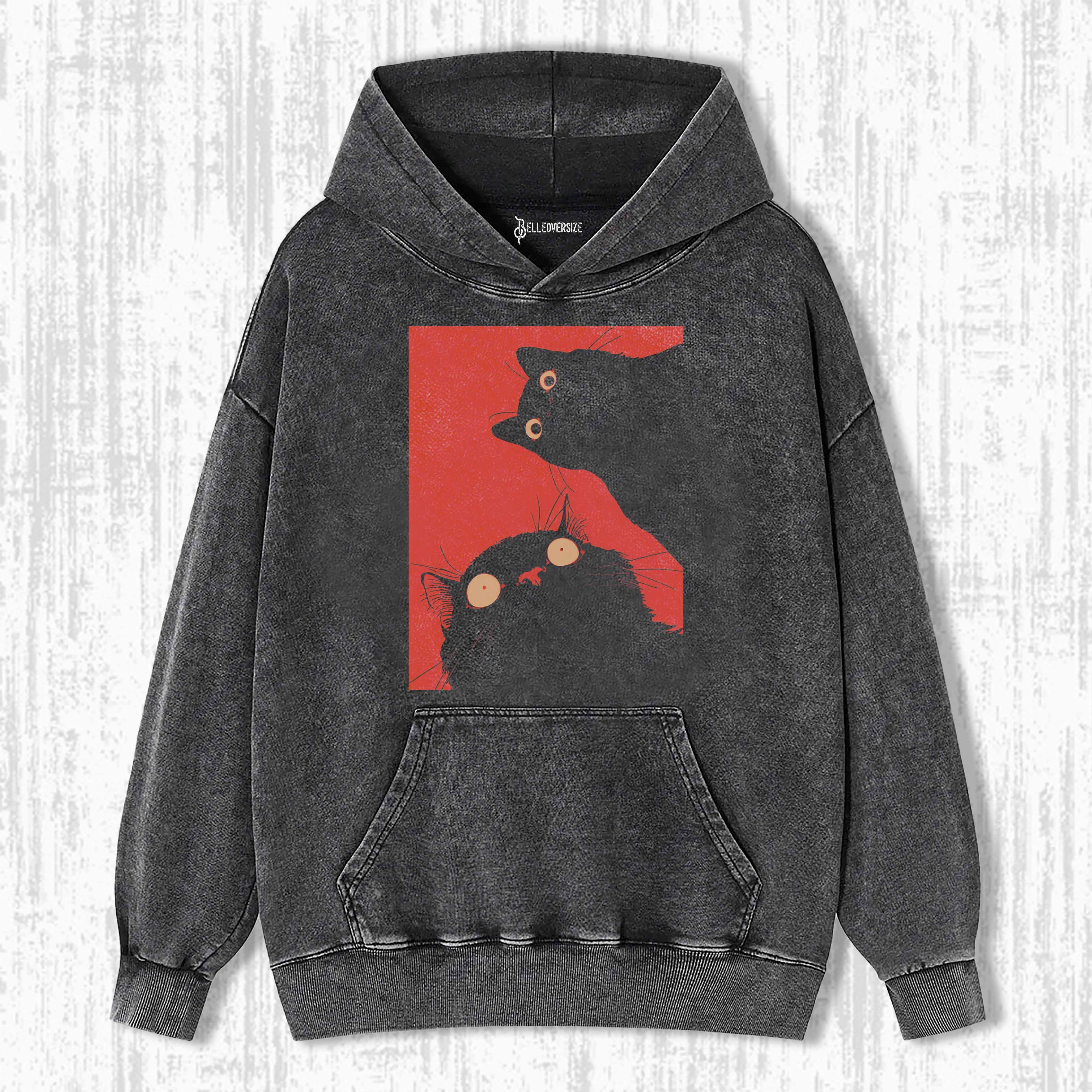 WACKY CAT HOODIE