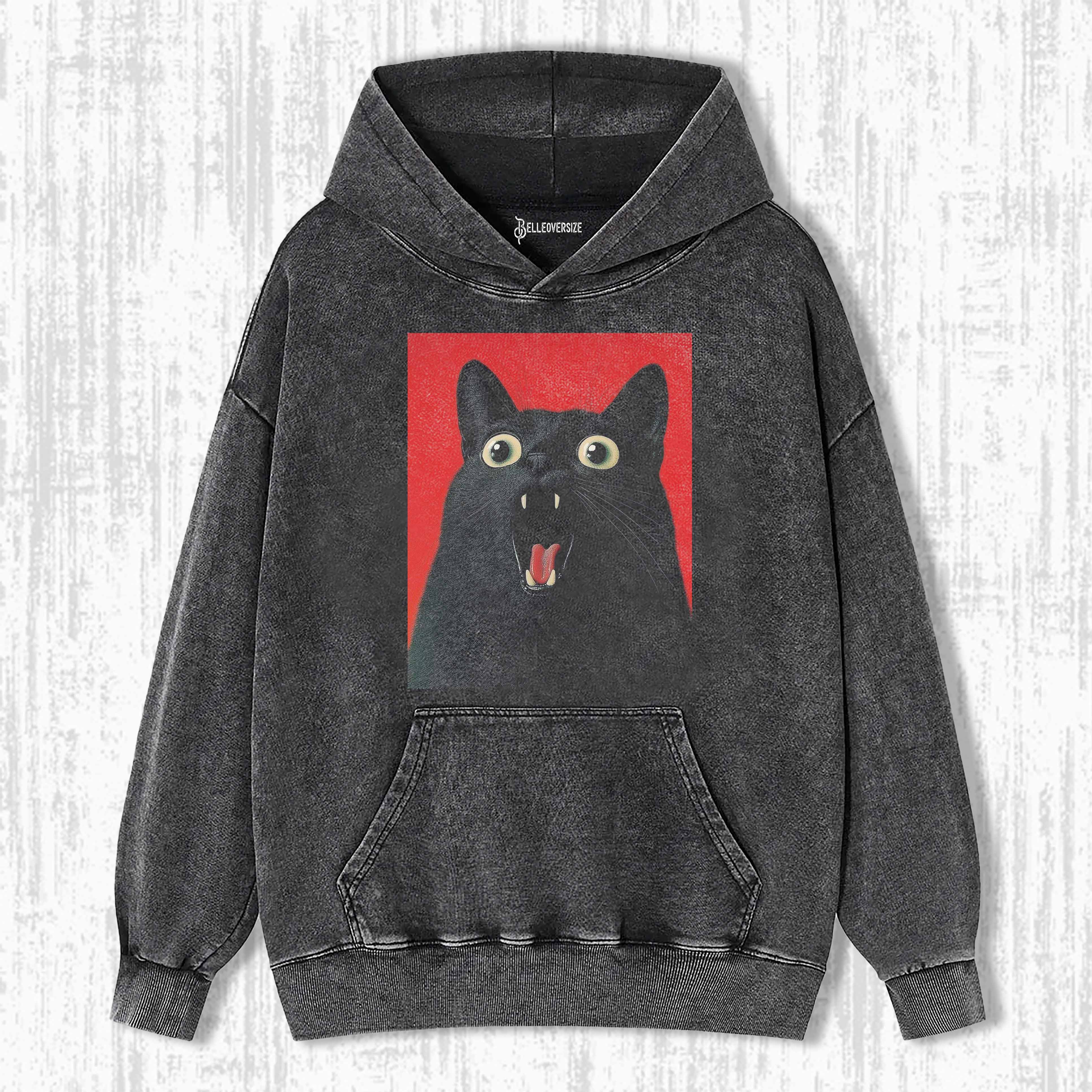 WACKY CAT HOODIE