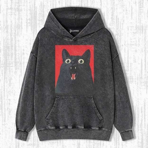WACKY CAT HOODIE