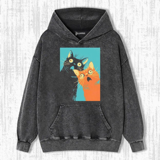 WACKY CAT HOODIE