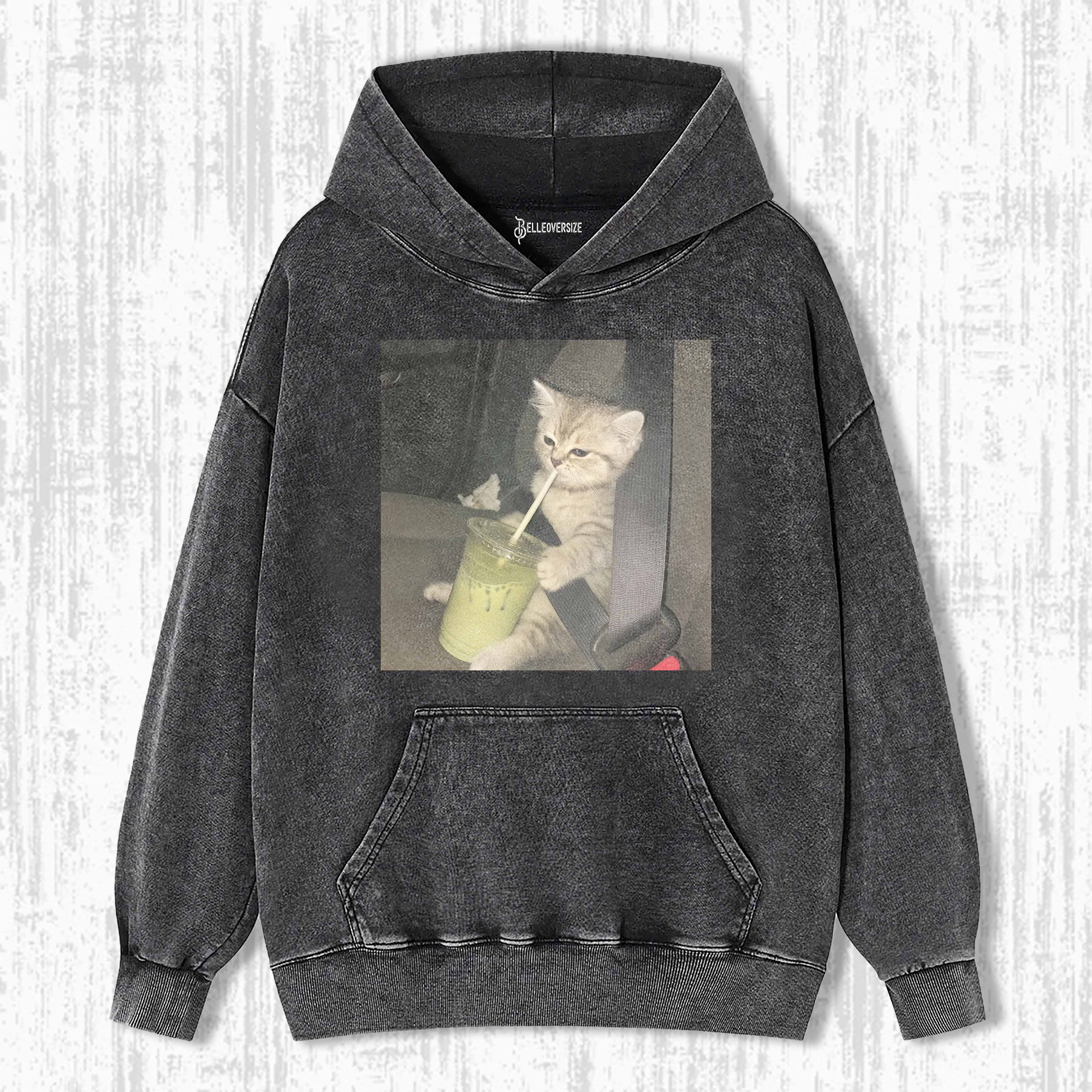 WACKY CAT HOODIE