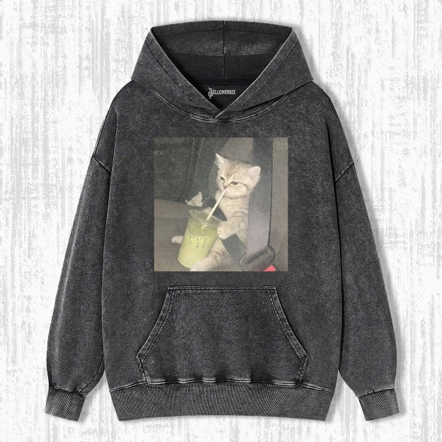 WACKY CAT HOODIE