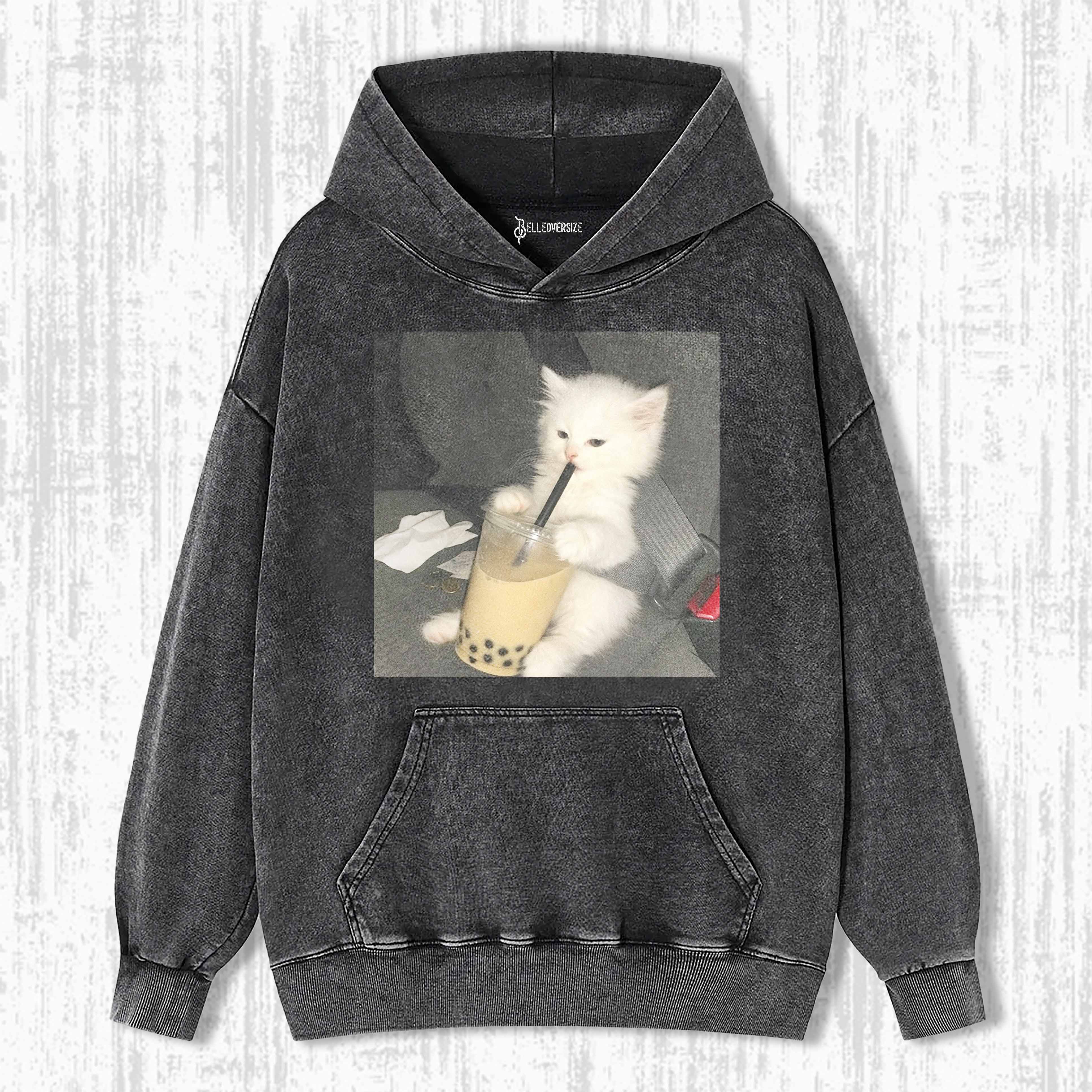 WACKY CAT HOODIE