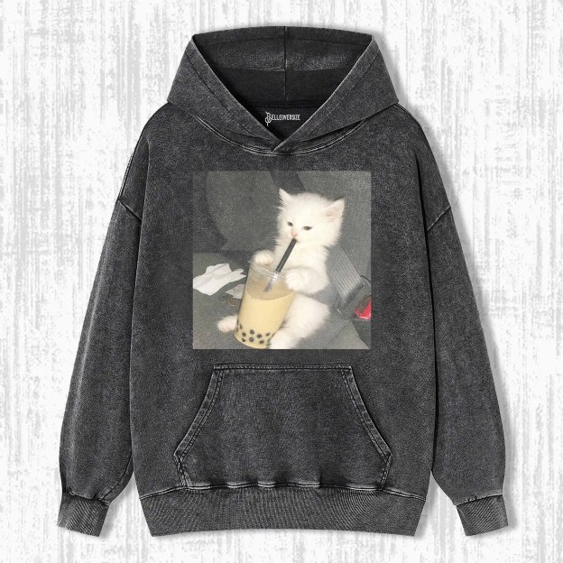 WACKY CAT HOODIE