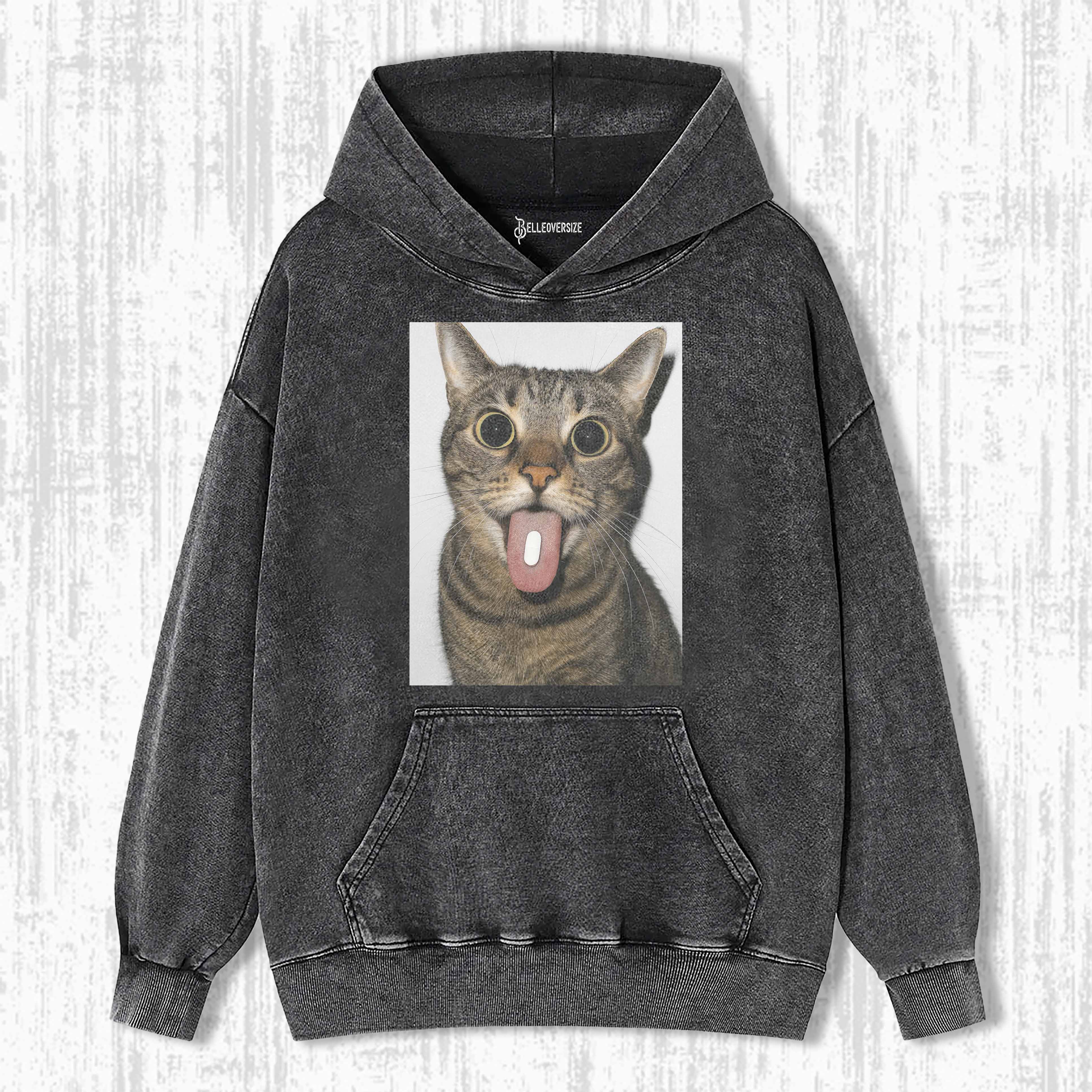 WACKY CAT HOODIE