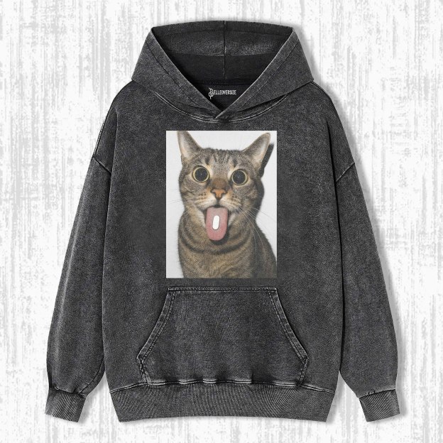 WACKY CAT HOODIE