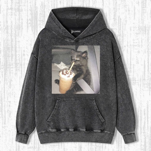 WACKY CAT HOODIE