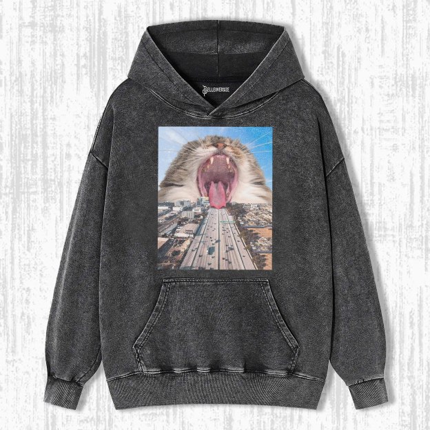 WACKY CAT HOODIE