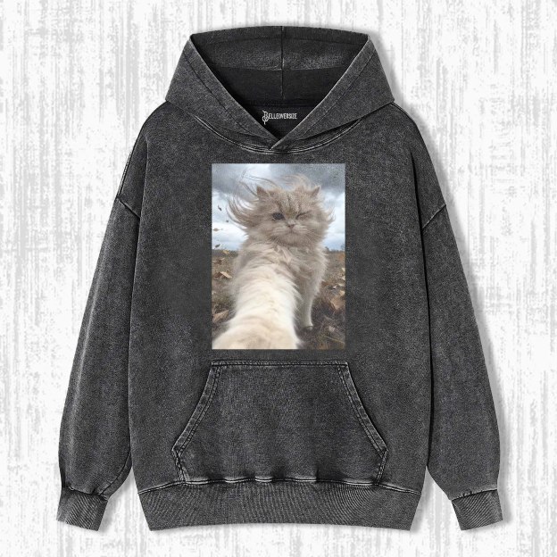 WACKY CAT HOODIE