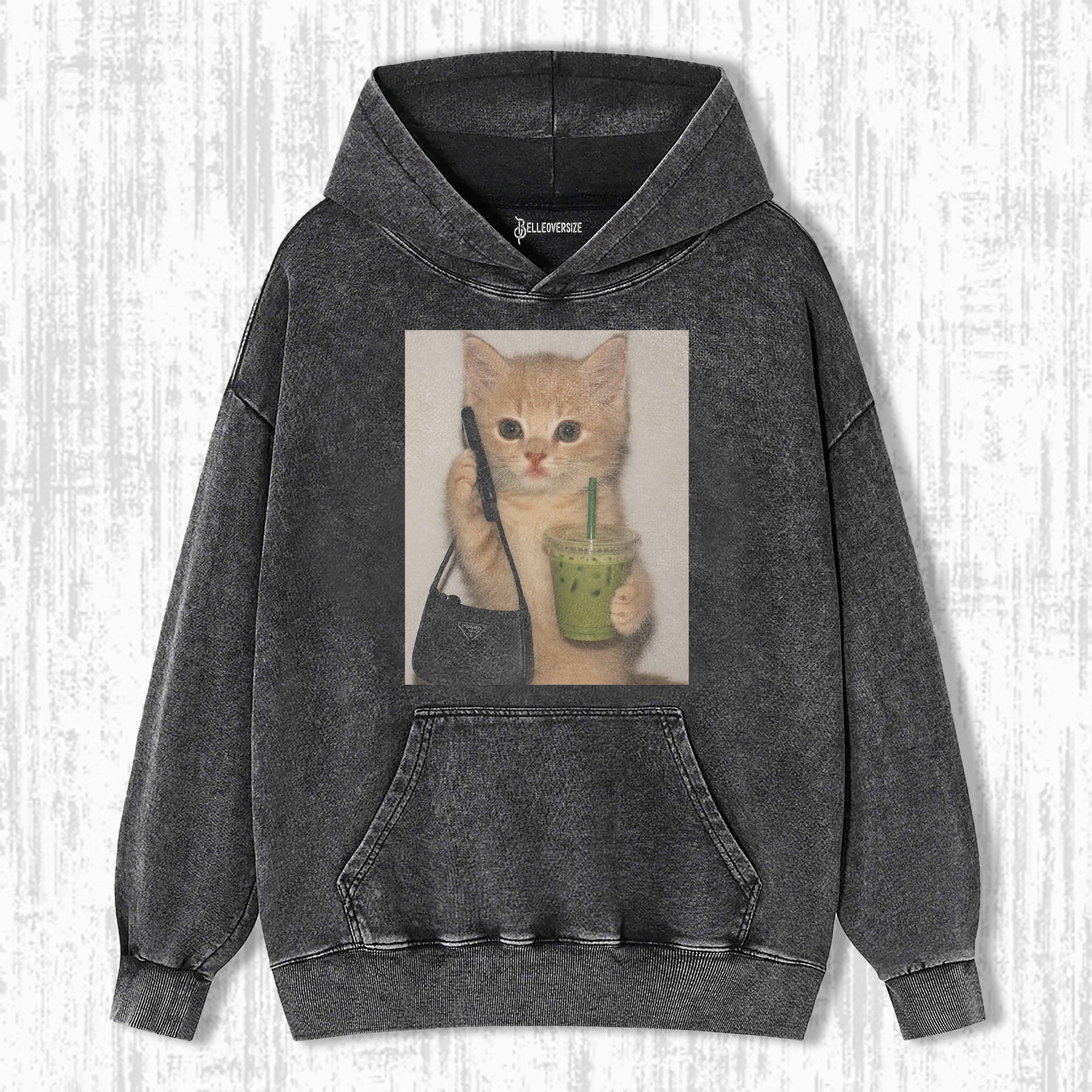 WACKY CAT HOODIE