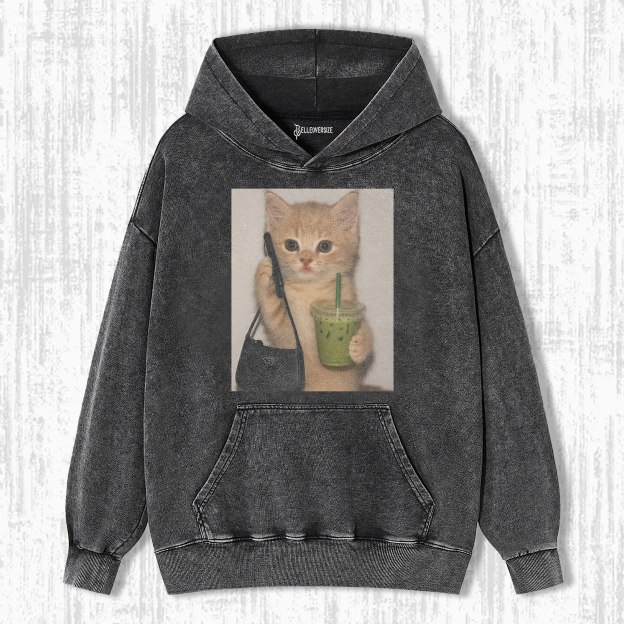 WACKY CAT HOODIE