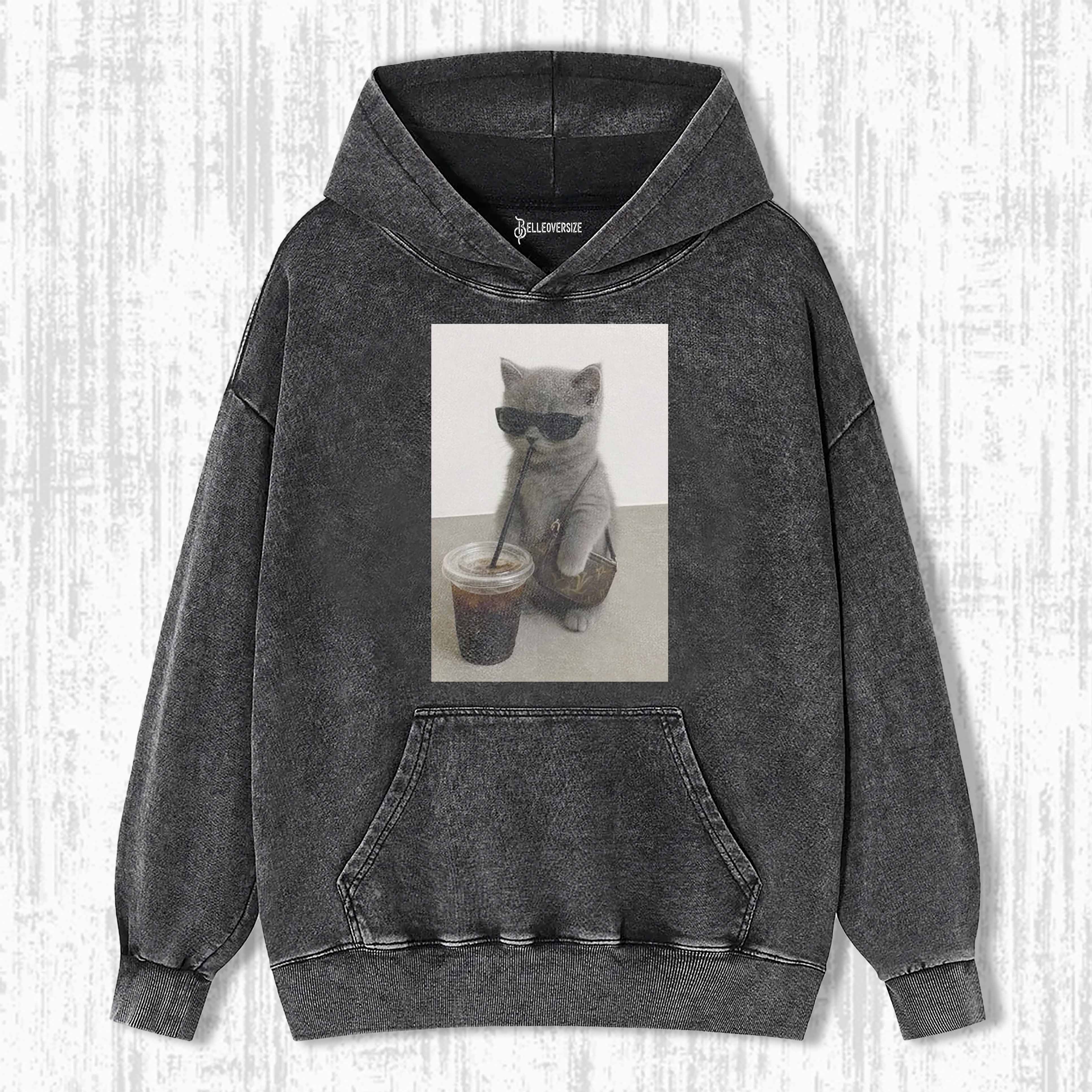 WACKY CAT HOODIE