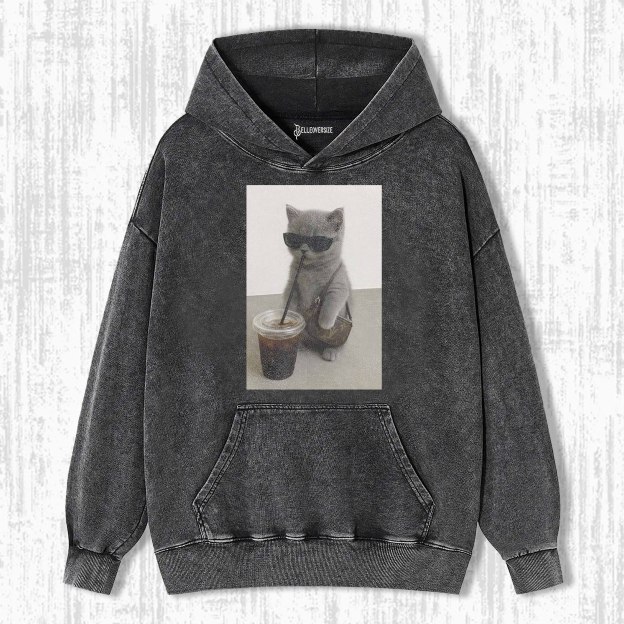 WACKY CAT HOODIE