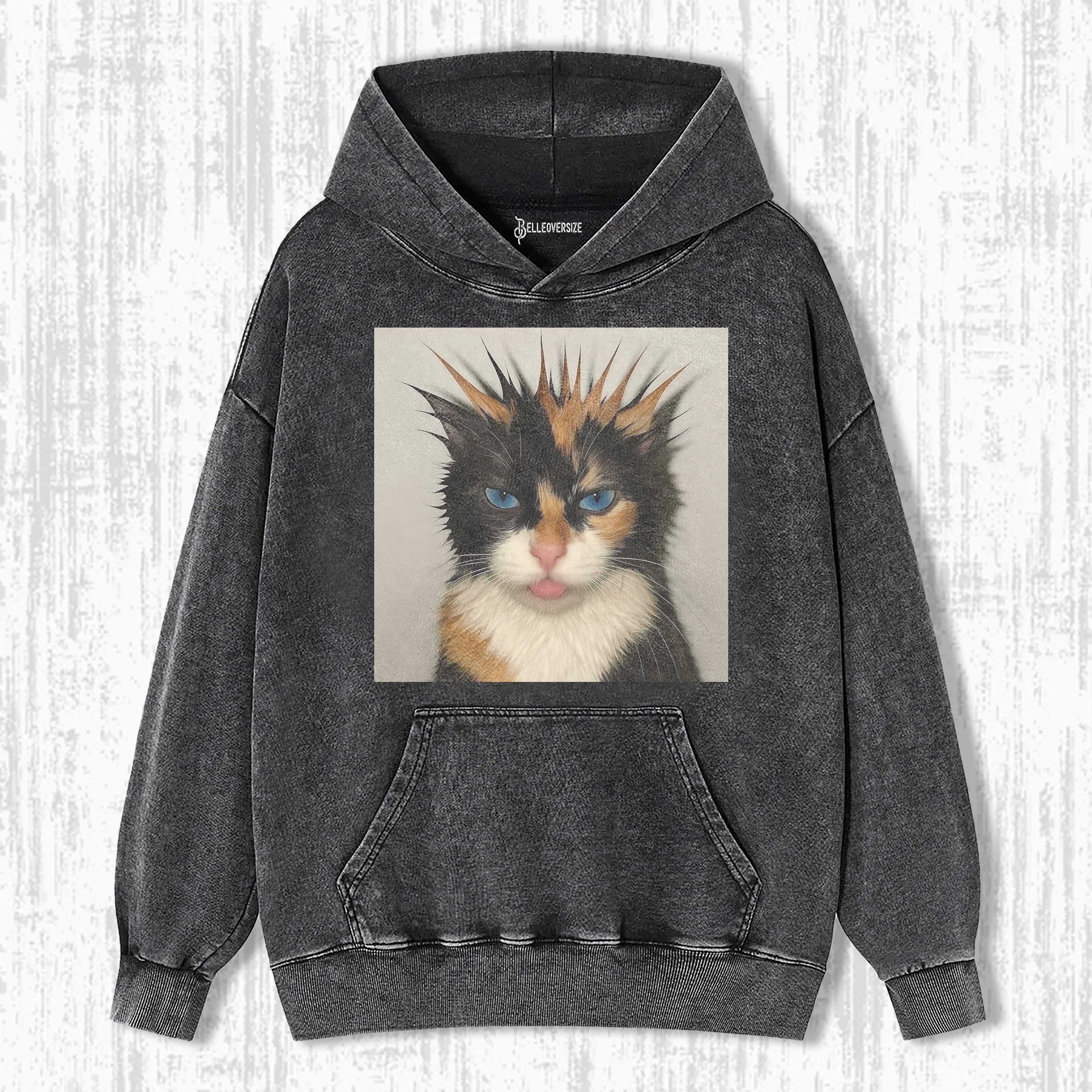 WACKY CAT HOODIE