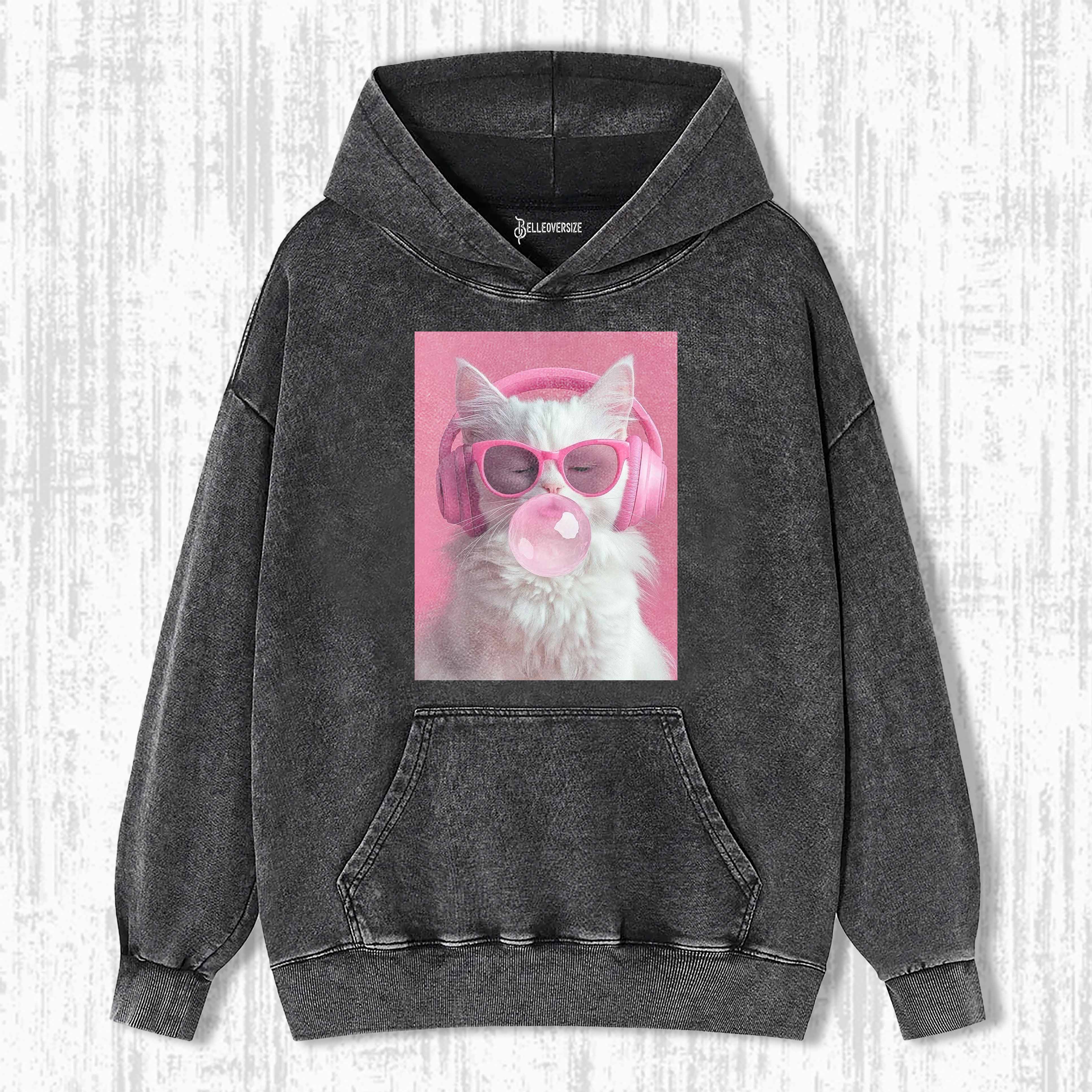 WACKY CAT HOODIE