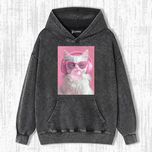 WACKY CAT HOODIE