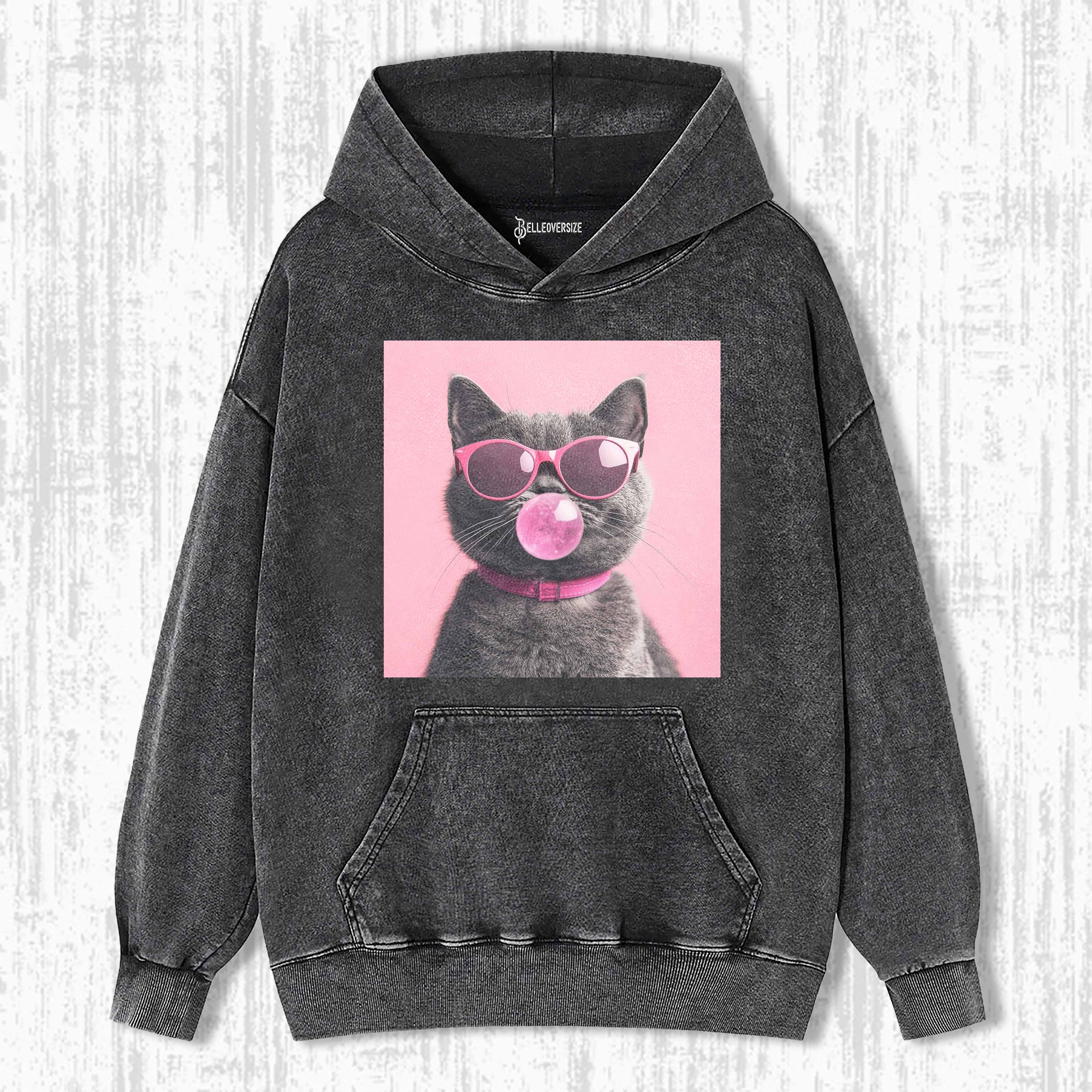 WACKY CAT HOODIE