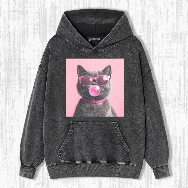 WACKY CAT HOODIE