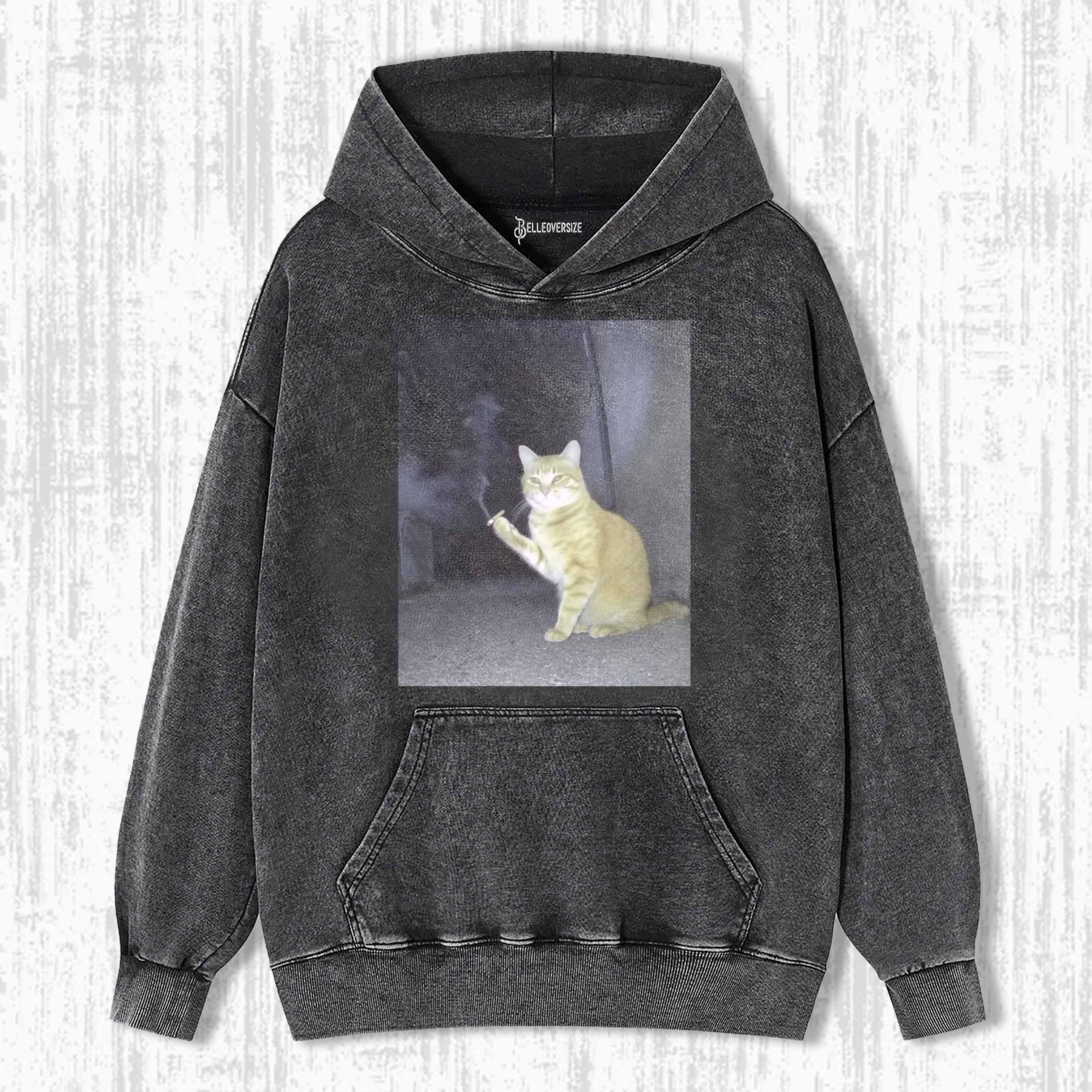 WACKY CAT HOODIE